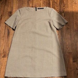 Zara - Houndstooth Shift Dress
